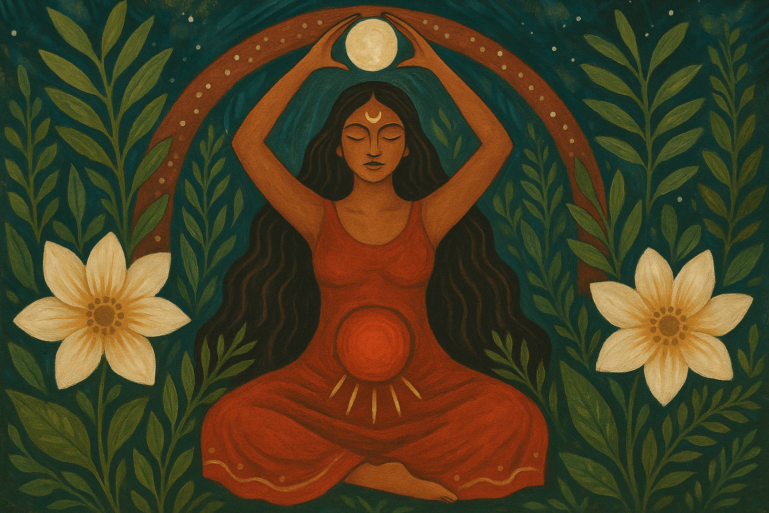 Moon Time and Ayahuasca: Honoring the Sacred Feminine Cycle