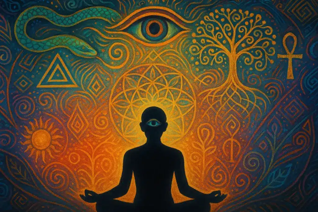 ayahuasca symbols in yage visions