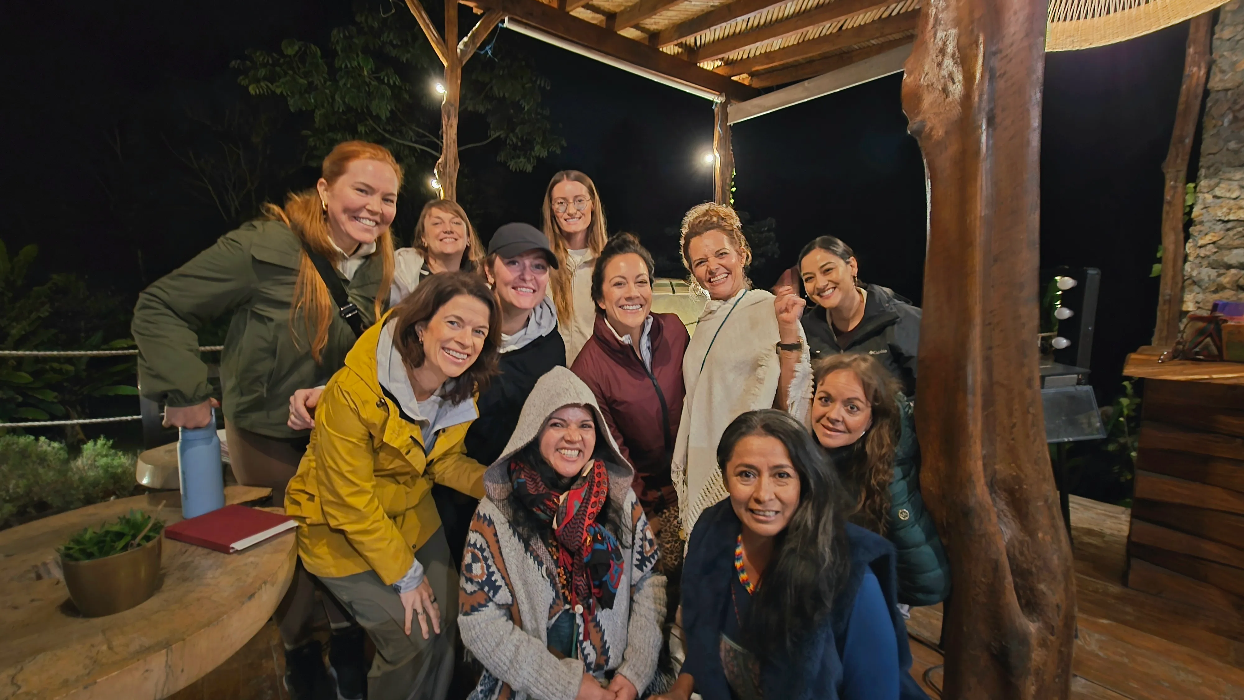 Women gathered together during a retreat at Camino al Sol